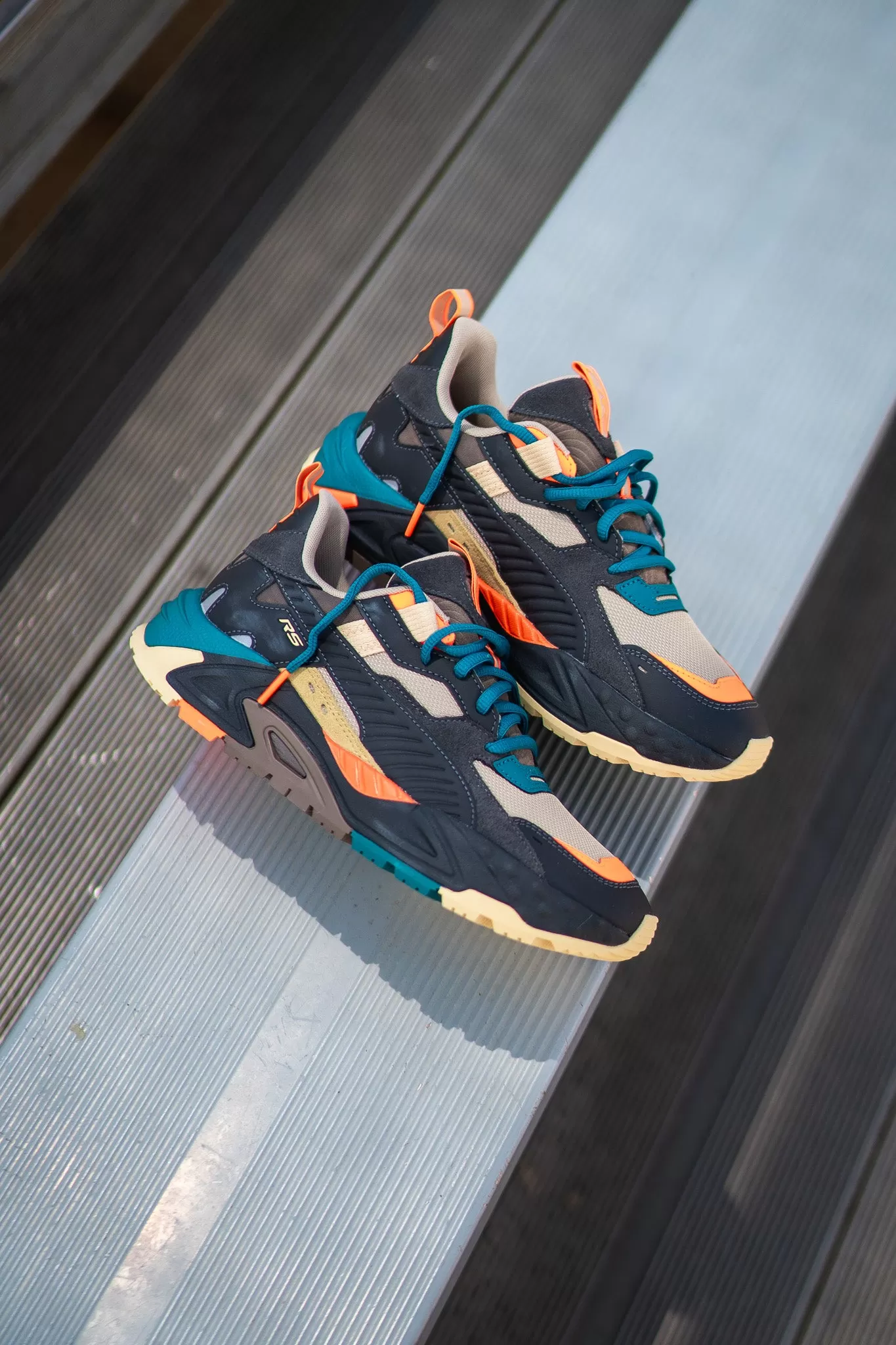 Mens Puma RS-Trck Good Anywhere (Grey/Toasted Almond)