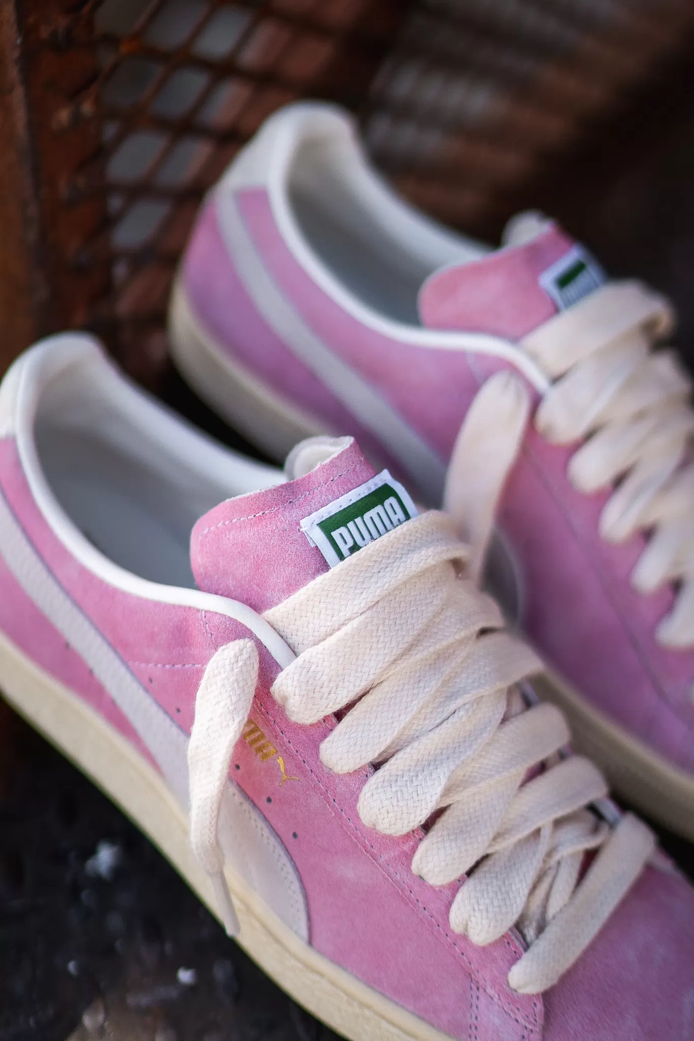 Mens Puma x Rhuigi Suede BBoy (Whisper Pink)