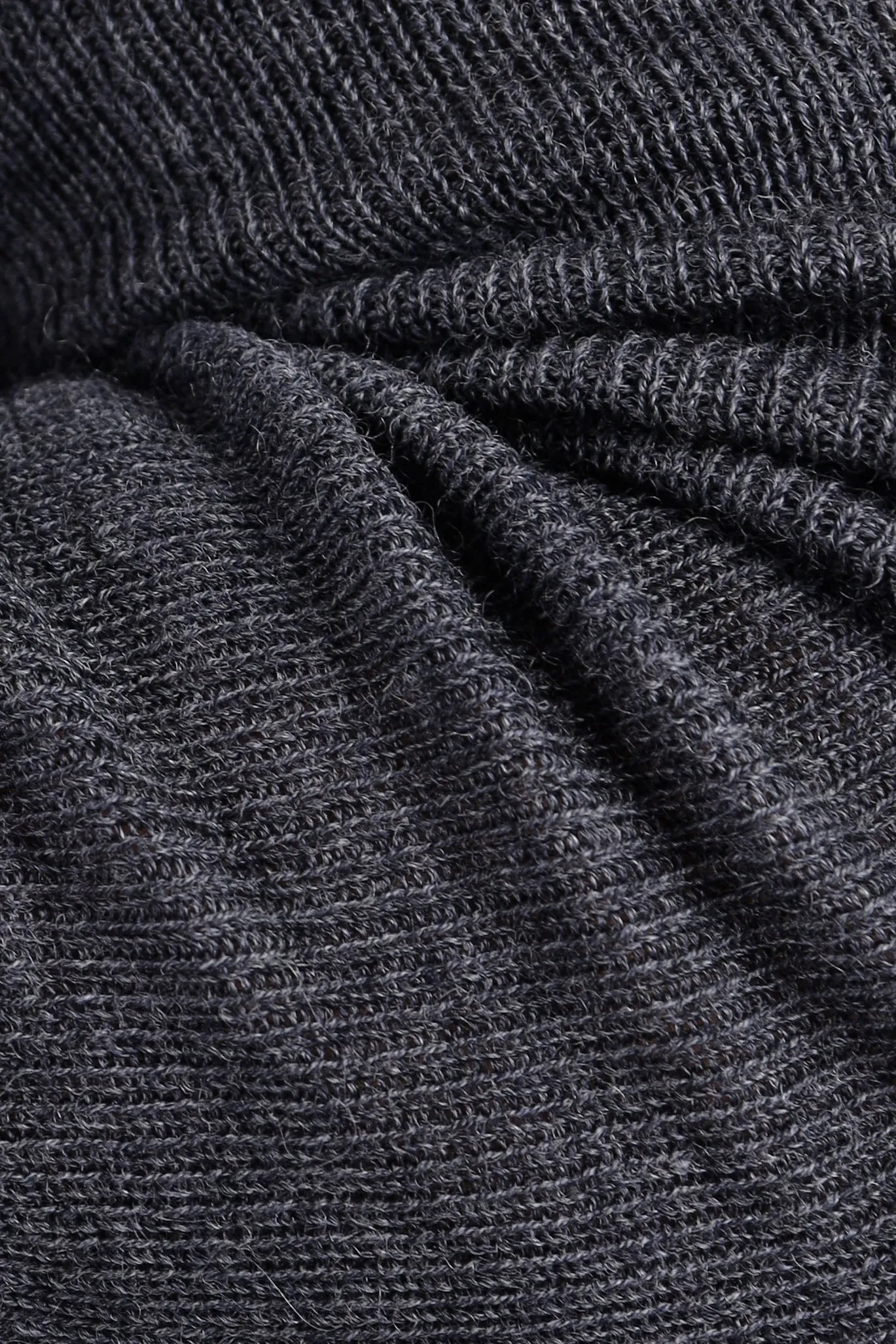 Mini Ribbed Dark Grey