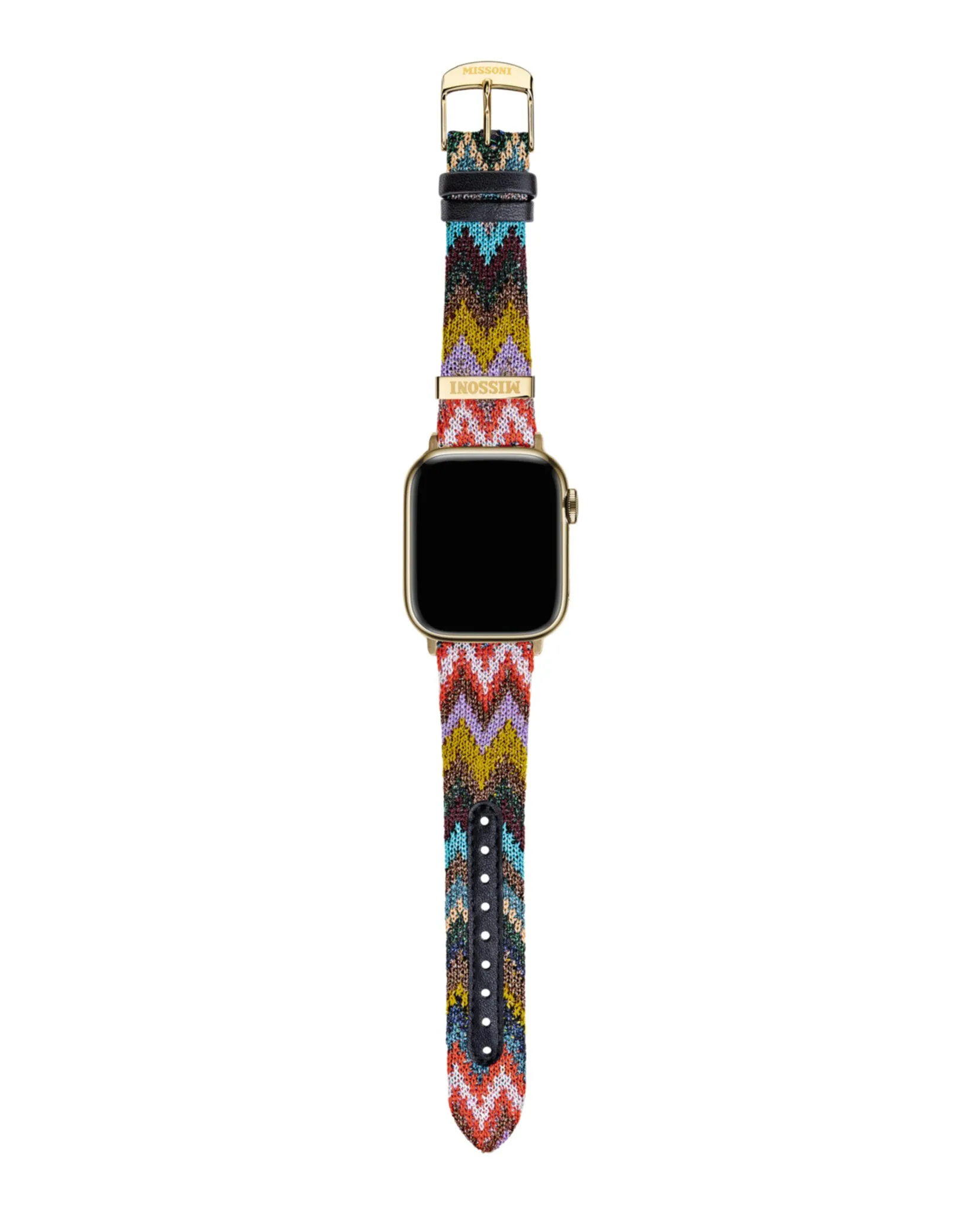 Missoni Zigzag Leather Apple Watch Strap