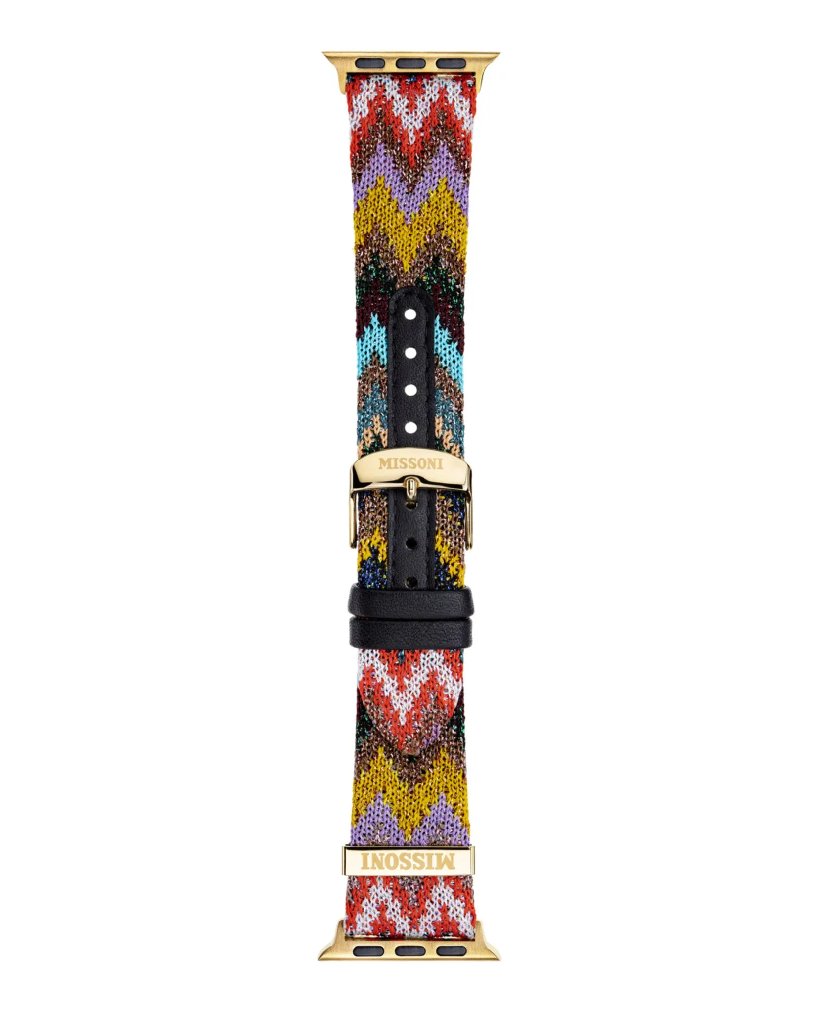 Missoni Zigzag Leather Apple Watch Strap