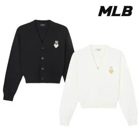 MLB Korea  |Heart Casual Style Street Style Long Sleeves Cotton Logo