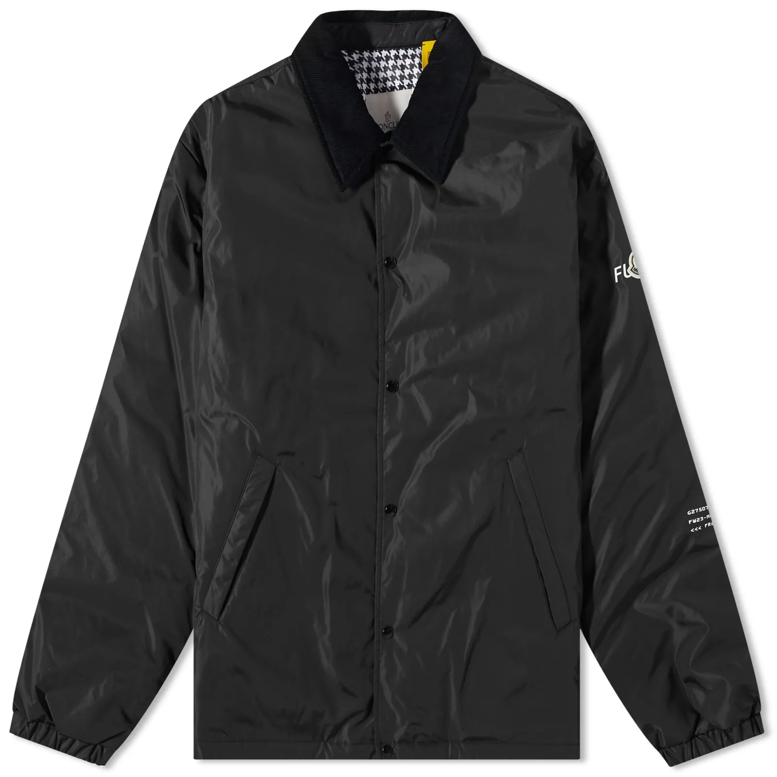 Moncler Genius x Fragment Daffodil Coach JacketBlack