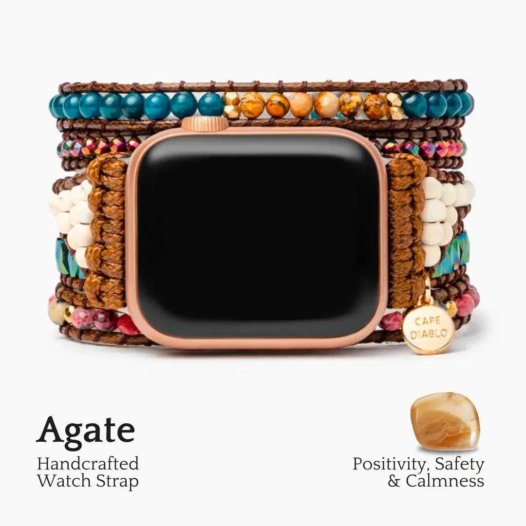 Nature's Stream Apple Watch Strap