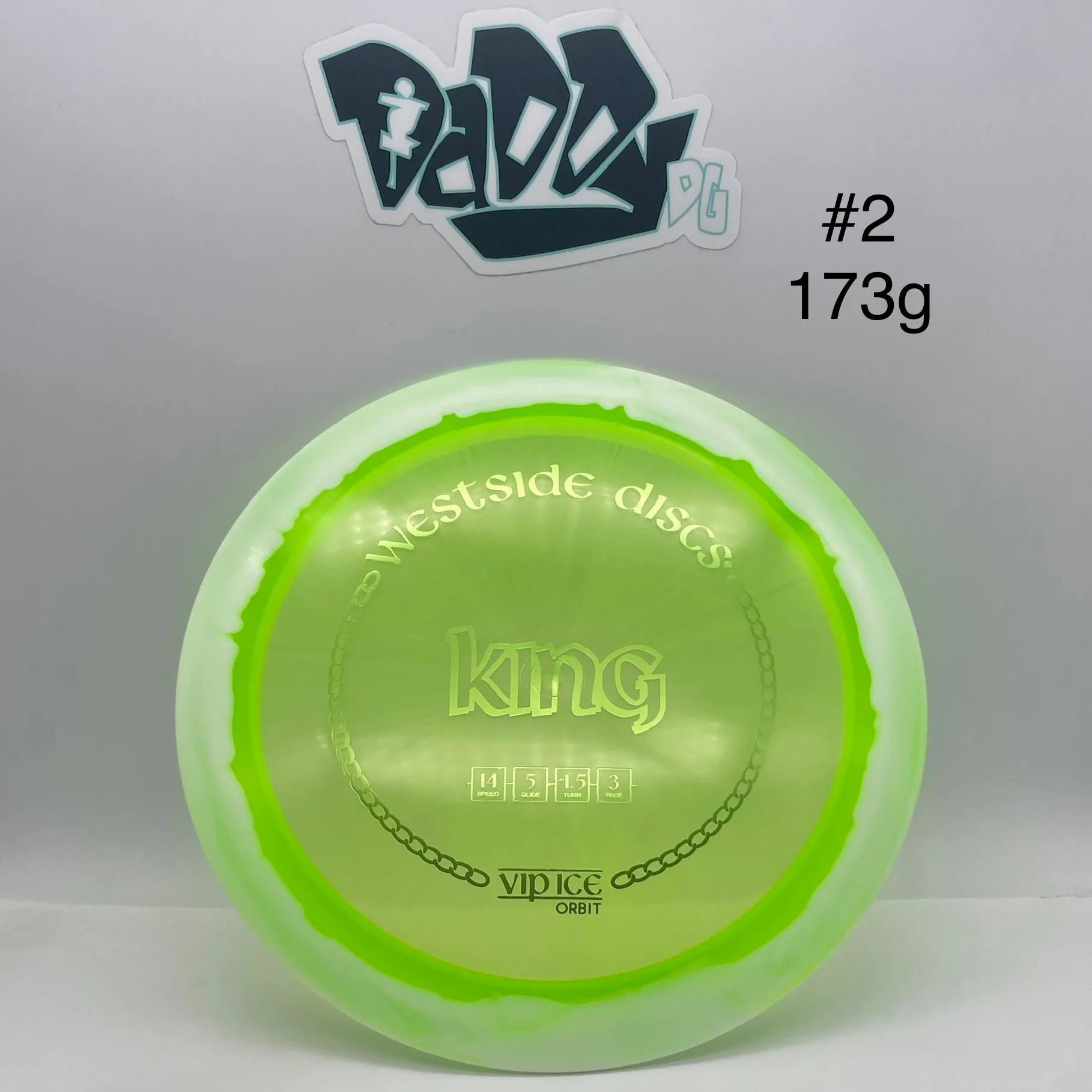 **NEW Westside Discs King VIP ICE Orbit Distance Driver