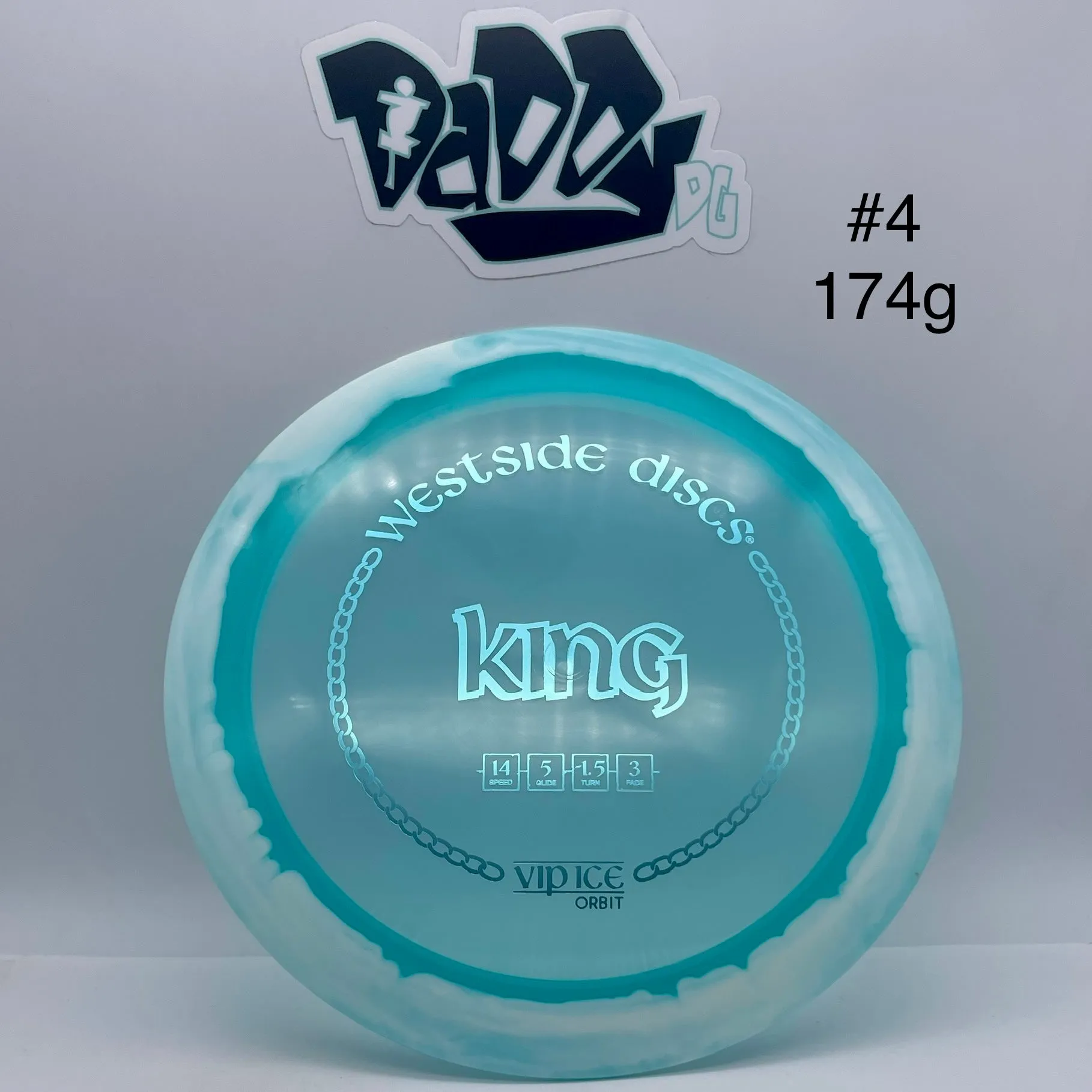 **NEW Westside Discs King VIP ICE Orbit Distance Driver