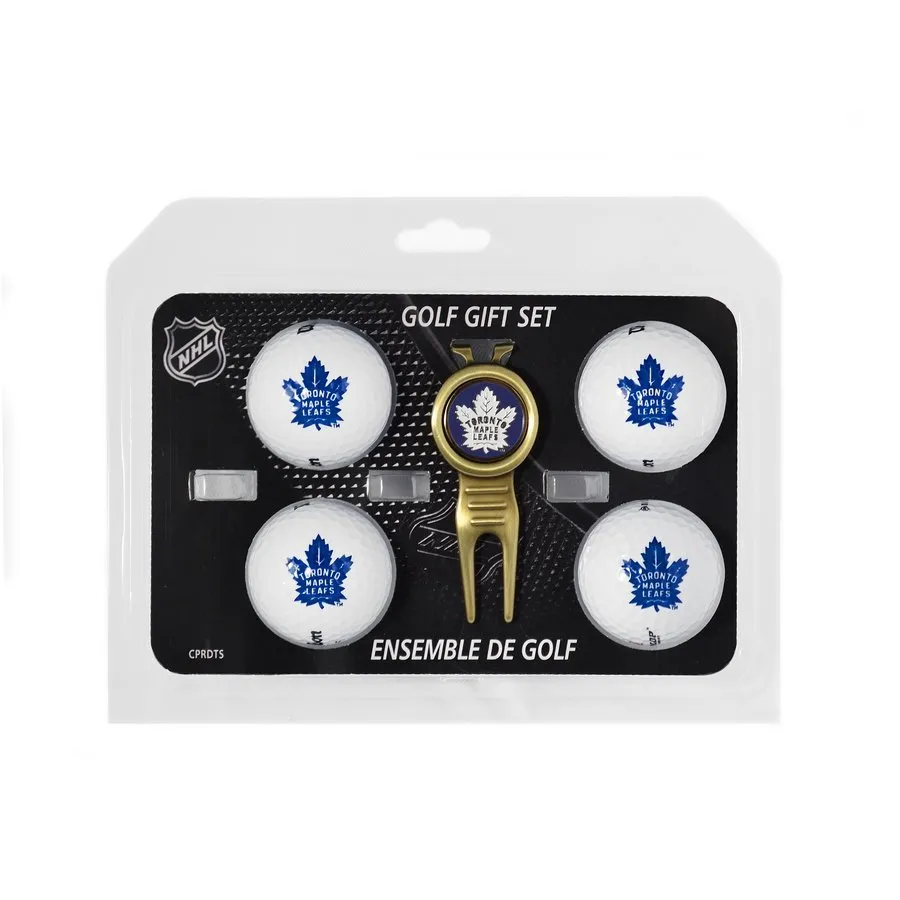 NHL 4 Golf Balls & Divot Tool Set