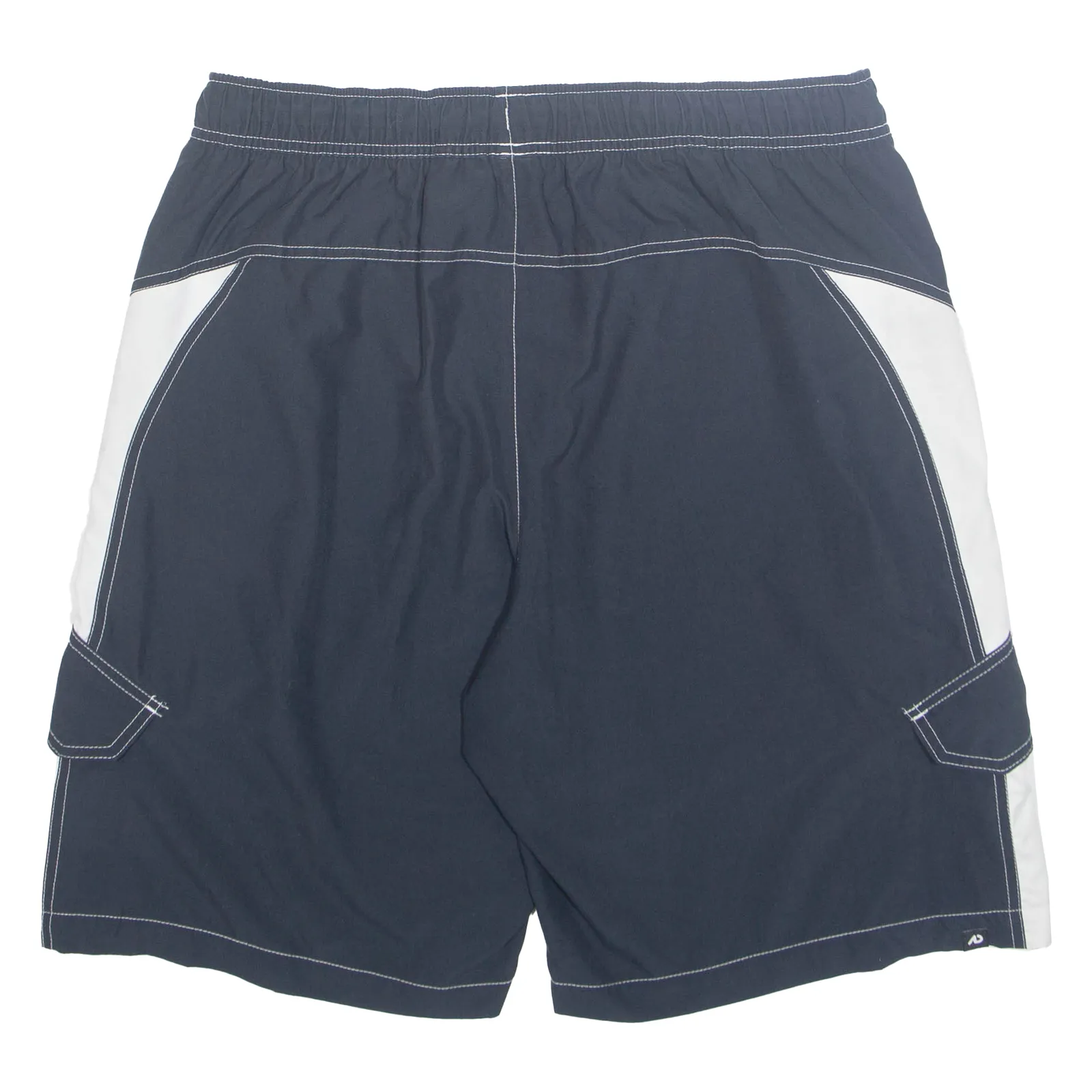 NIKE Mens Sports Shorts Blue L W32