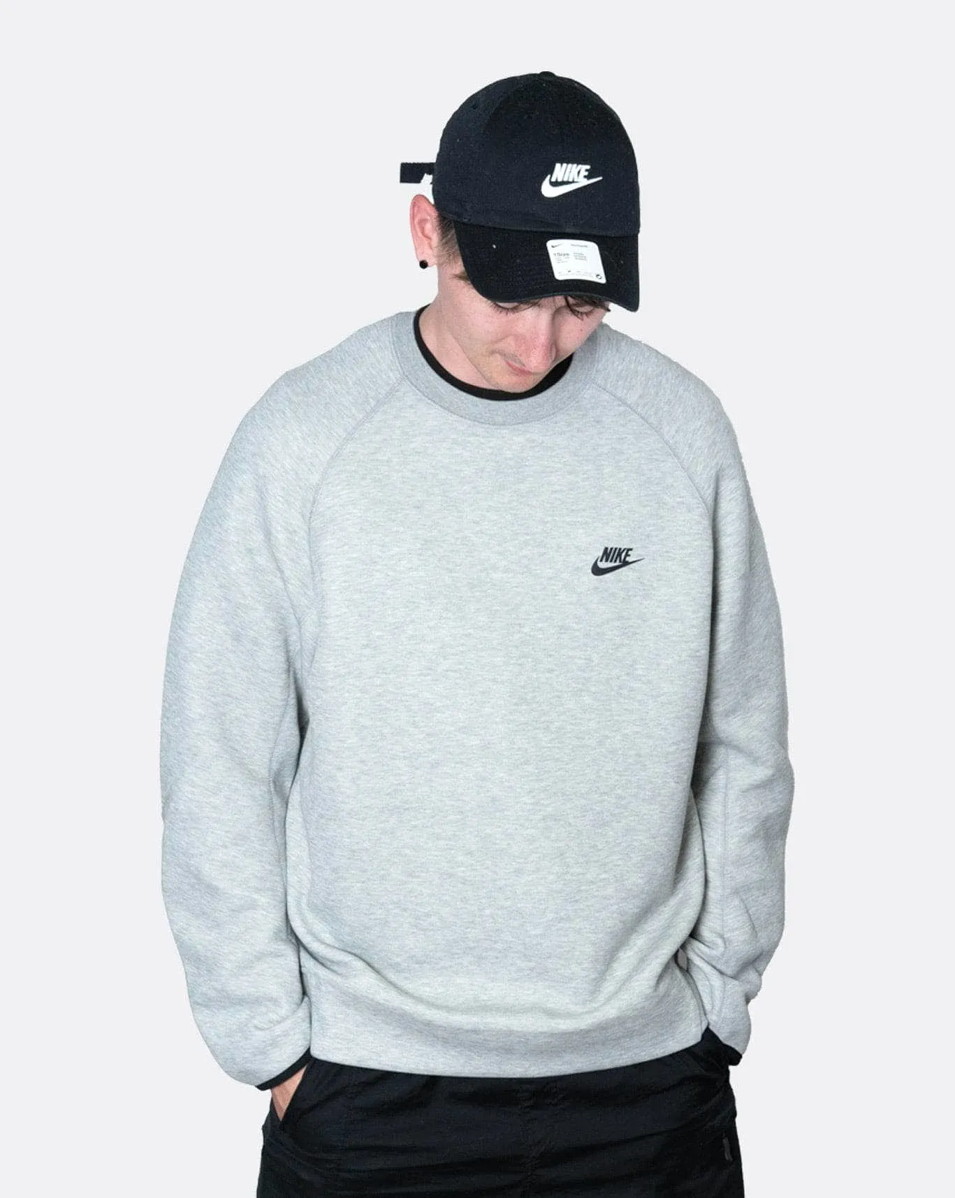 nike tech fleece crew