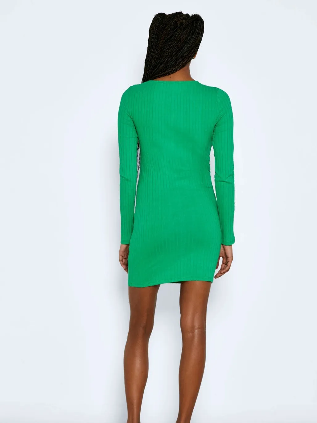 NOISY MAY Parisa Ribbed Dress