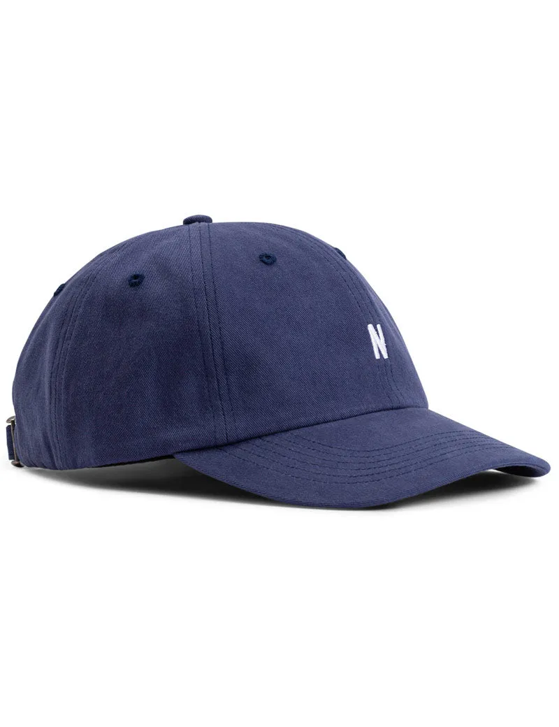 Norse Projects Twill Sports Cap Calcite Blue