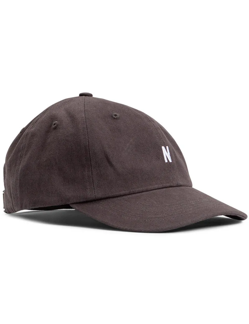 Norse Projects Twill Sports Cap Heathland Brown