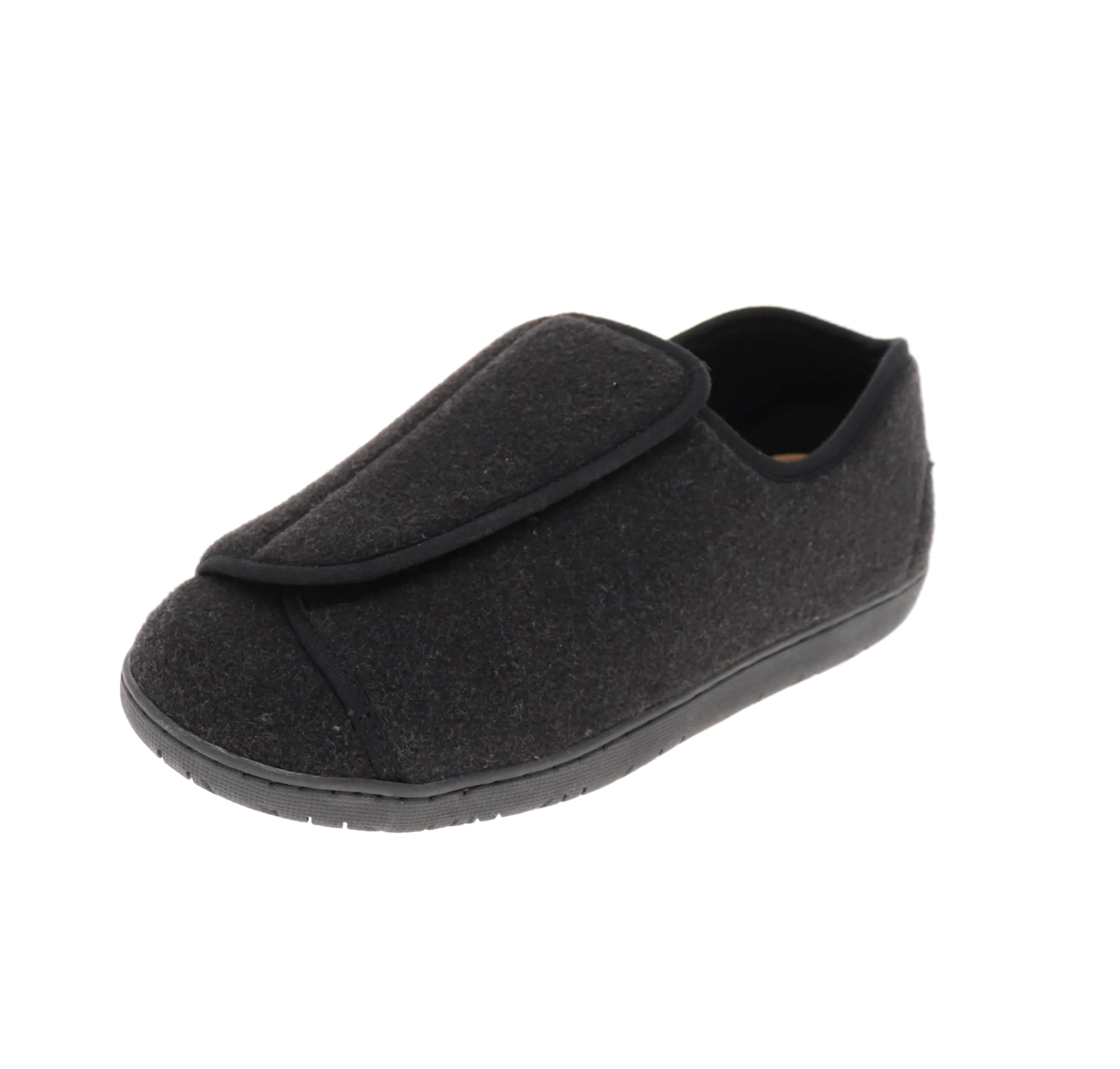 Nurse 2 Black Wool Slipper