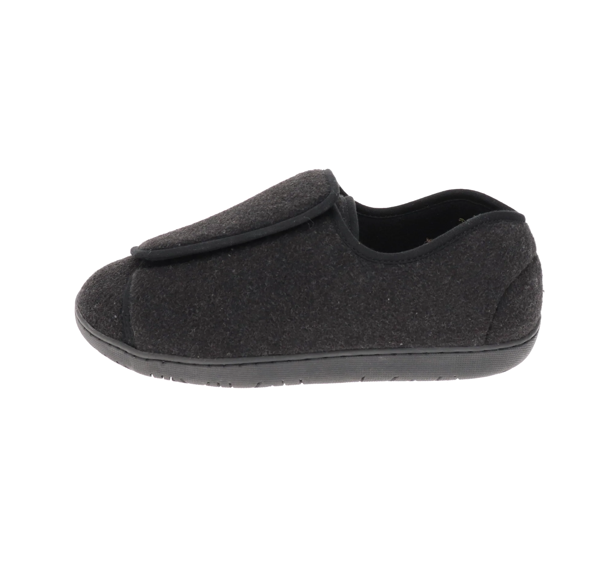 Nurse 2 Black Wool Slipper