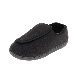 Nurse 2 Black Wool Slipper