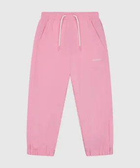 Nylon Sports Pants || Pink