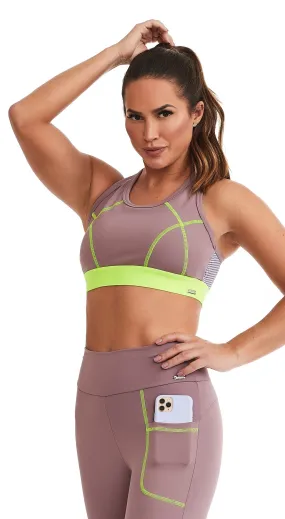 NZ Sports Bra Running - Purple