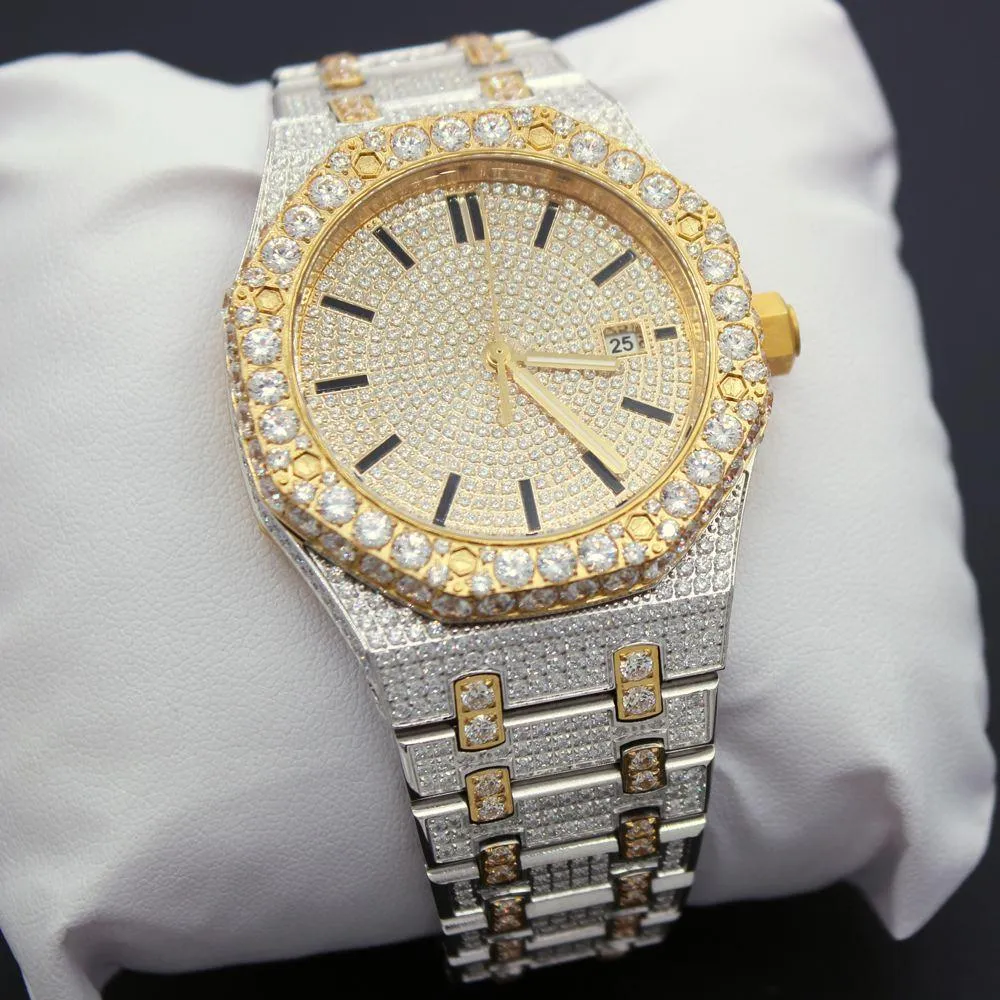 Octagon Full CZ Big Bezel Bling Bling Watch