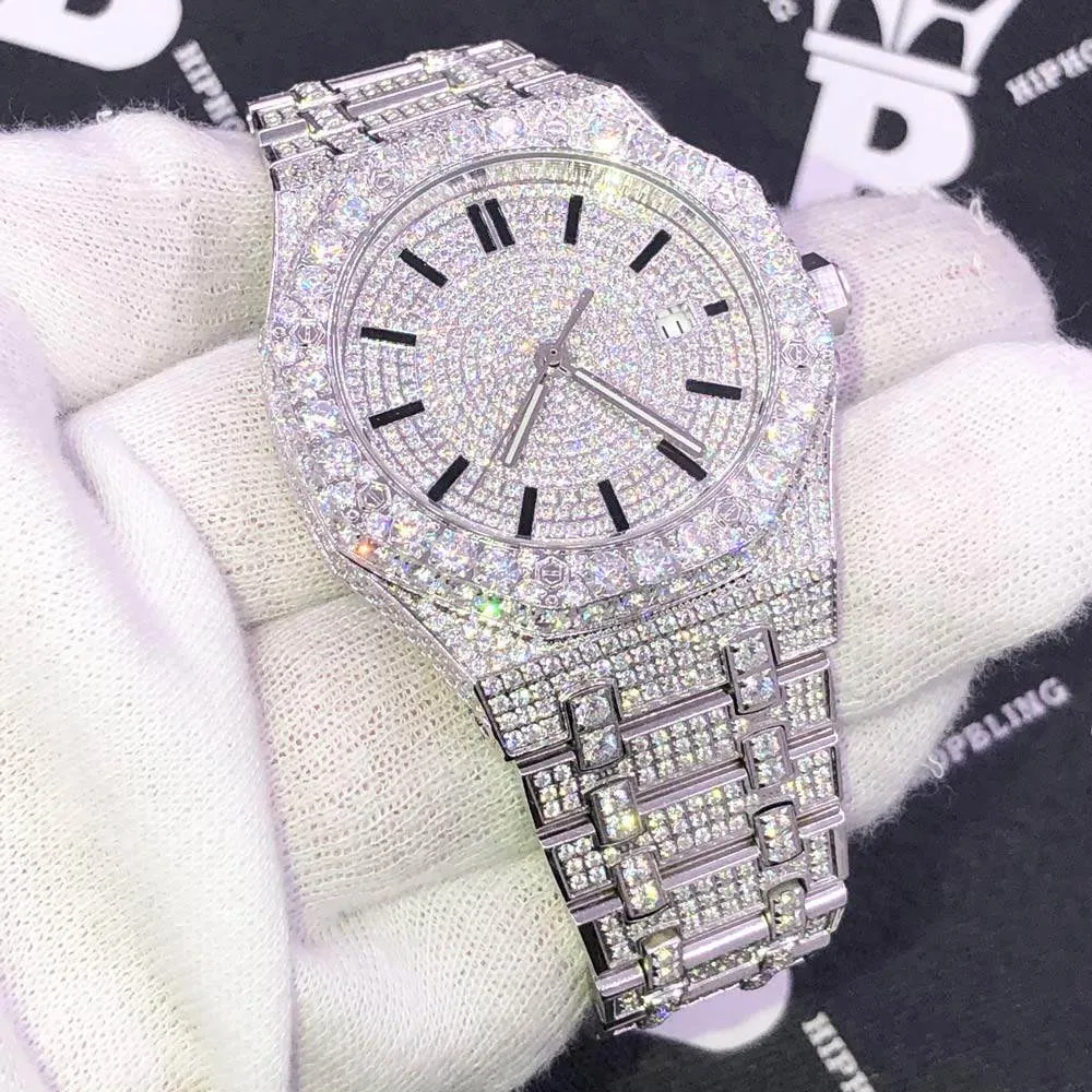 Octagon Full CZ Big Bezel Bling Bling Watch