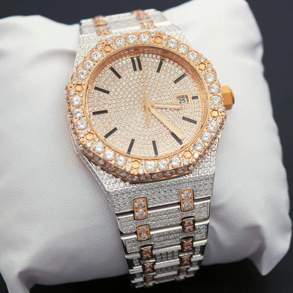 Octagon Full CZ Big Bezel Bling Bling Watch