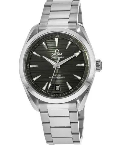 Omega Seamaster Aqua Terra 150m Master Co-Axial Green Dial Steel Men's Watch 220.10.41.21.10.001