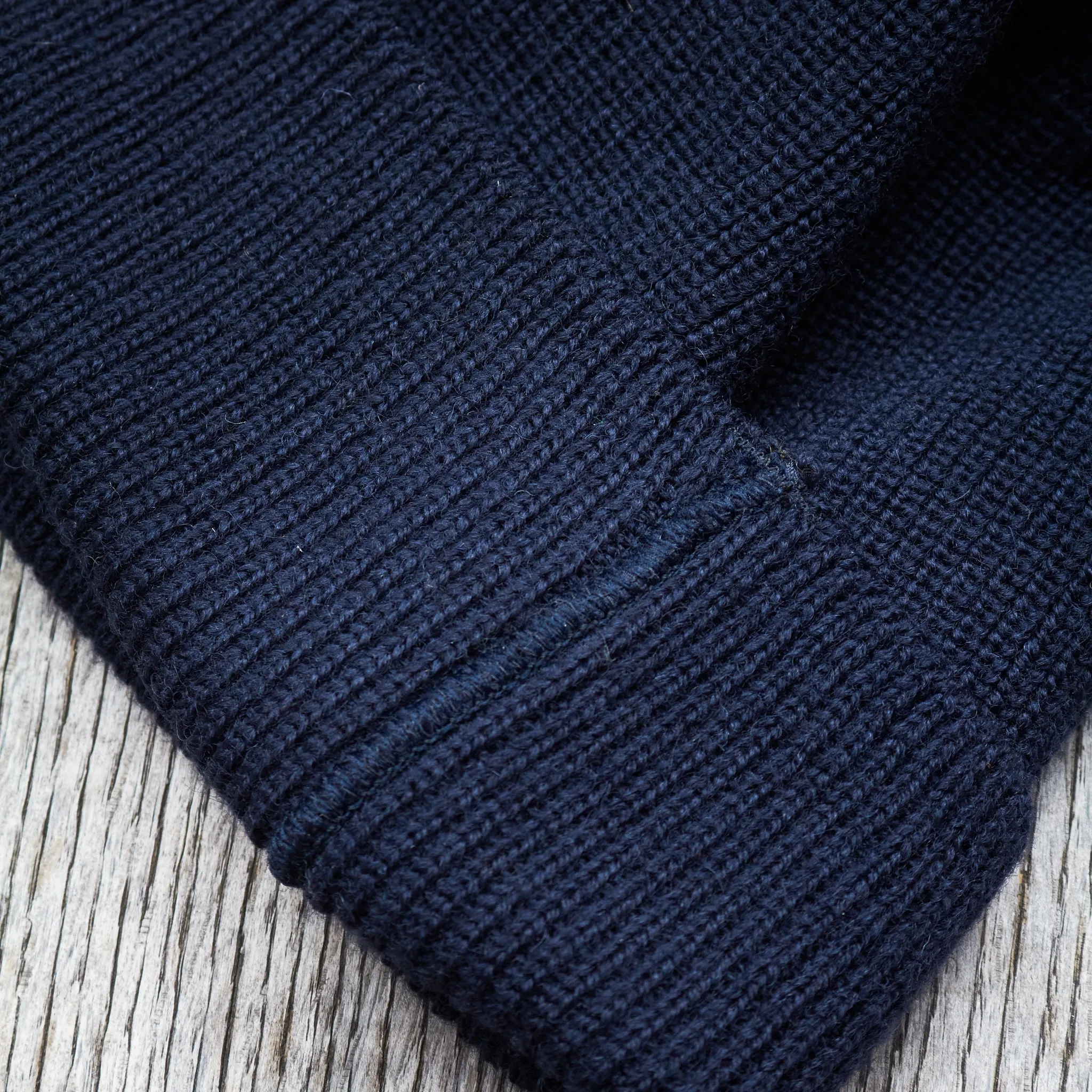 Papa Nui Cap Co. General Issue Wool Watch Cap Navy