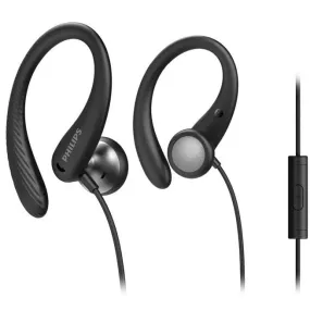 Philips Wired Sports Earbud Earphones 3.mm Black