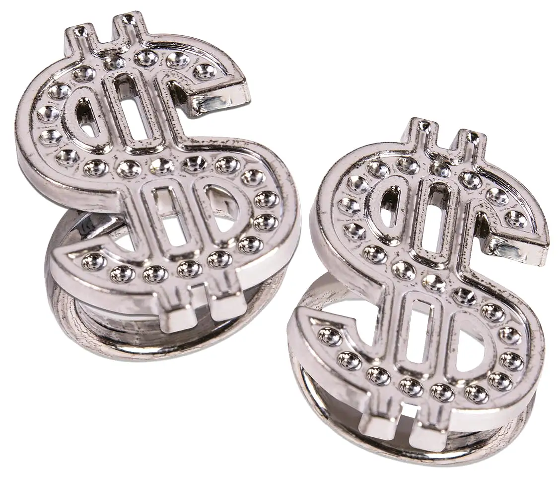 Pimp's Dollar Sign Rings