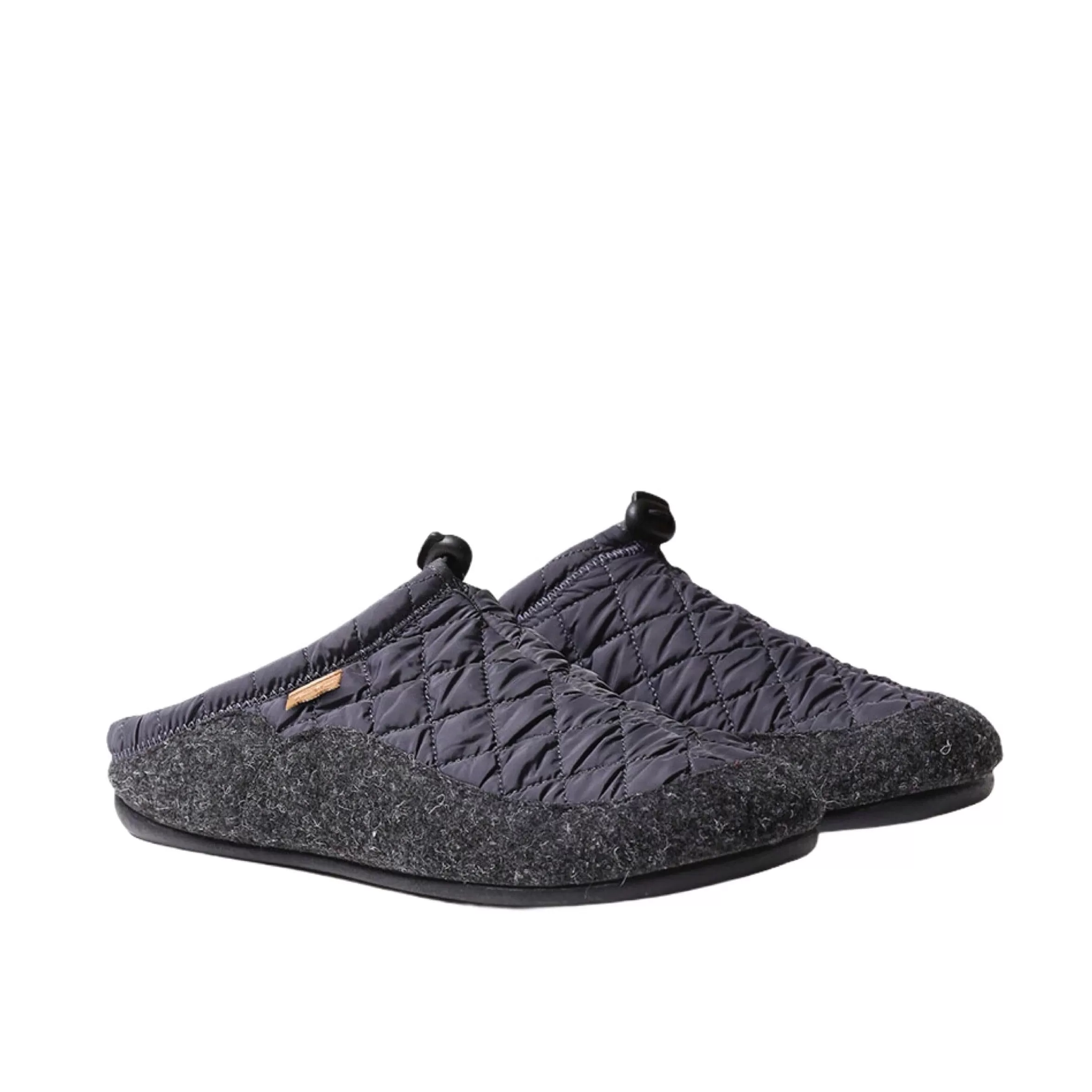 Plain Cotton Blend Slippers for Men - Nadir-UM