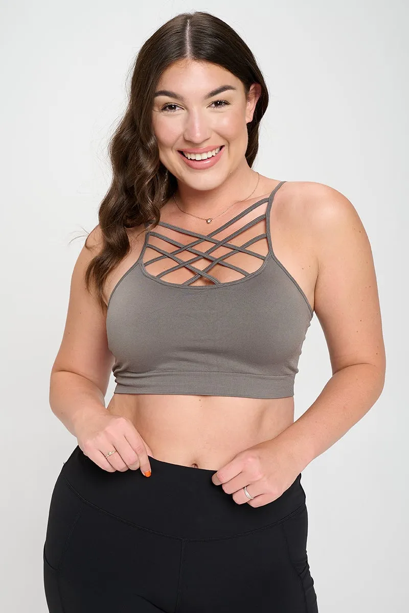 Plus Size All About Details Active Sports Bra