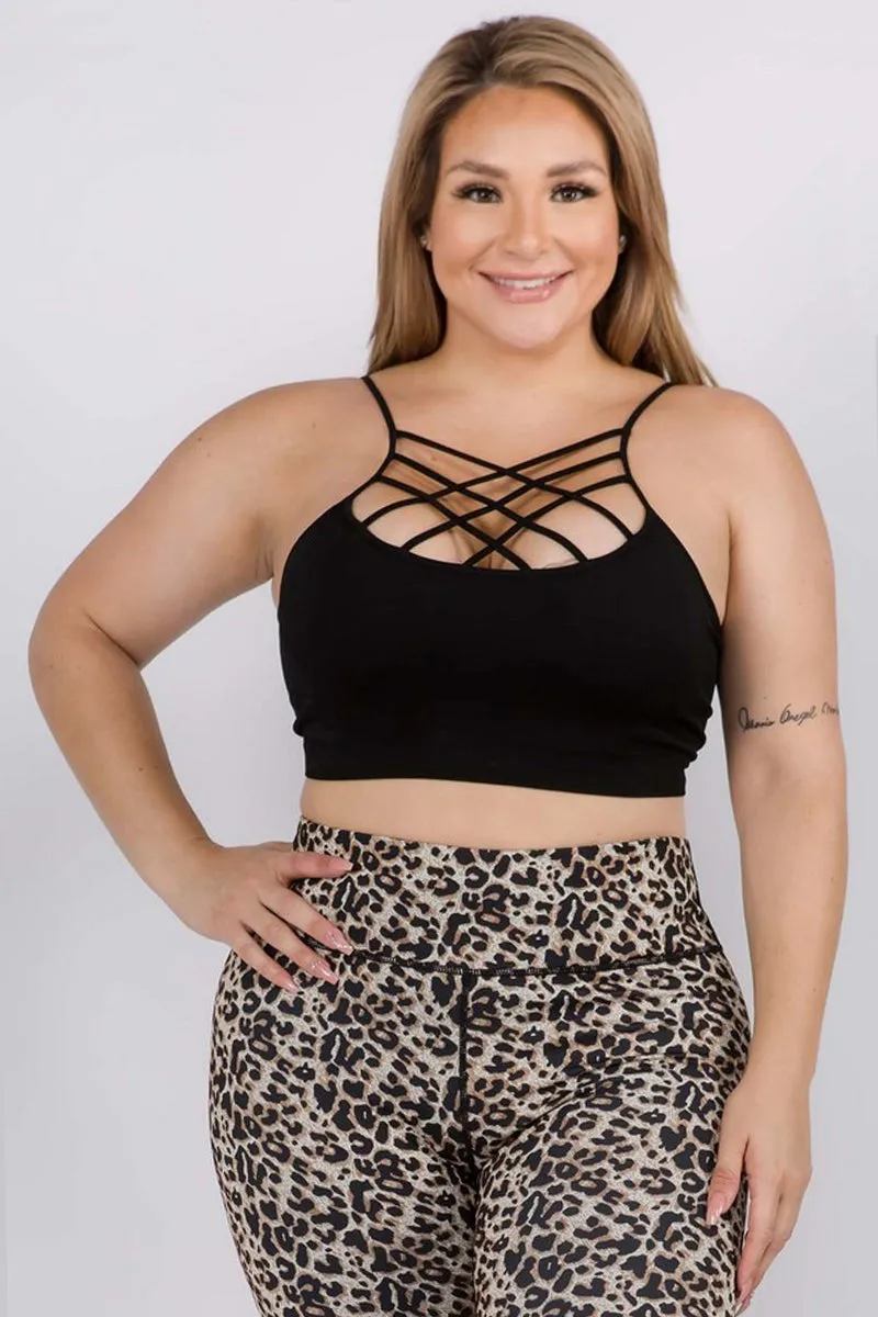 Plus Size All About Details Active Sports Bra