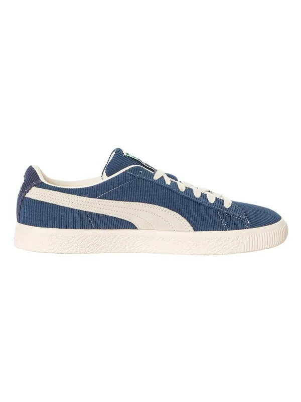 Puma Basket VTG Butter Goods Trainers - Dark Denim/Whisper White