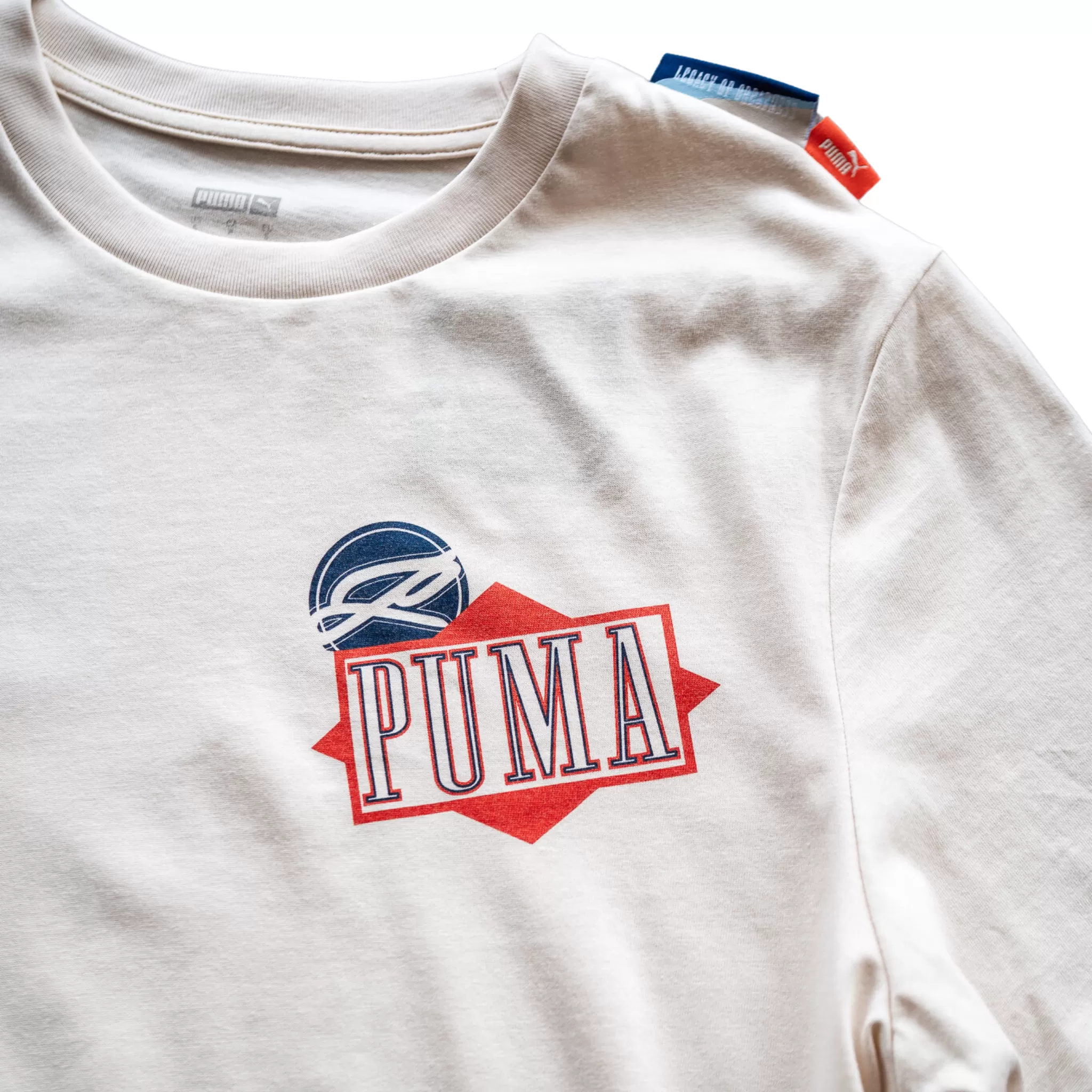 Puma Classics Graphic Tee (Alpine Snow)