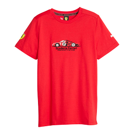 Puma Scuderia Ferrari Motorsport Tee (Red)