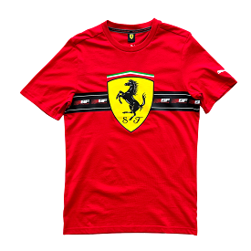 Puma Scuderia Ferrari Shield Tee (Red)