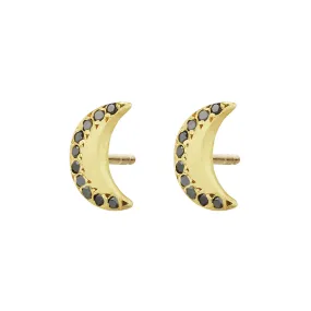 Queen of the Night Studs, Black Diamond