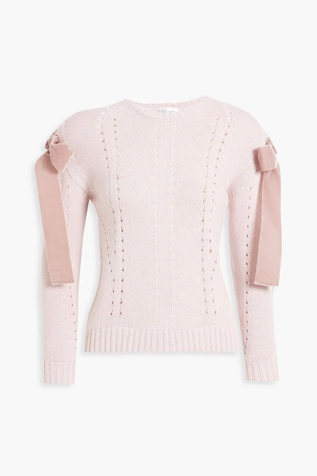 RED VALENTINO  |Casual Style Long Sleeves Plain Cotton Elegant Style