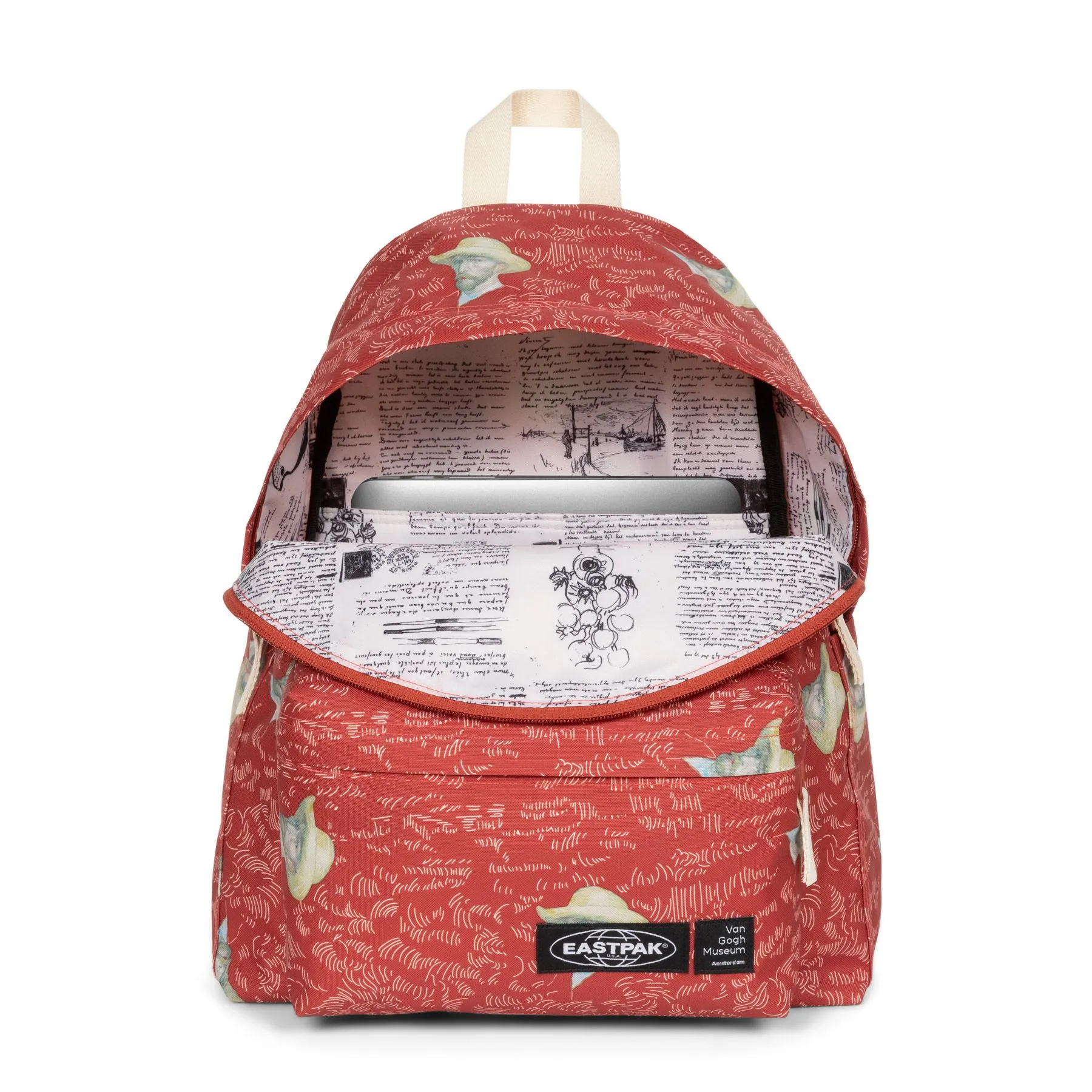 SAC EASTPAK DAY PAK'R VAN GOGH RED