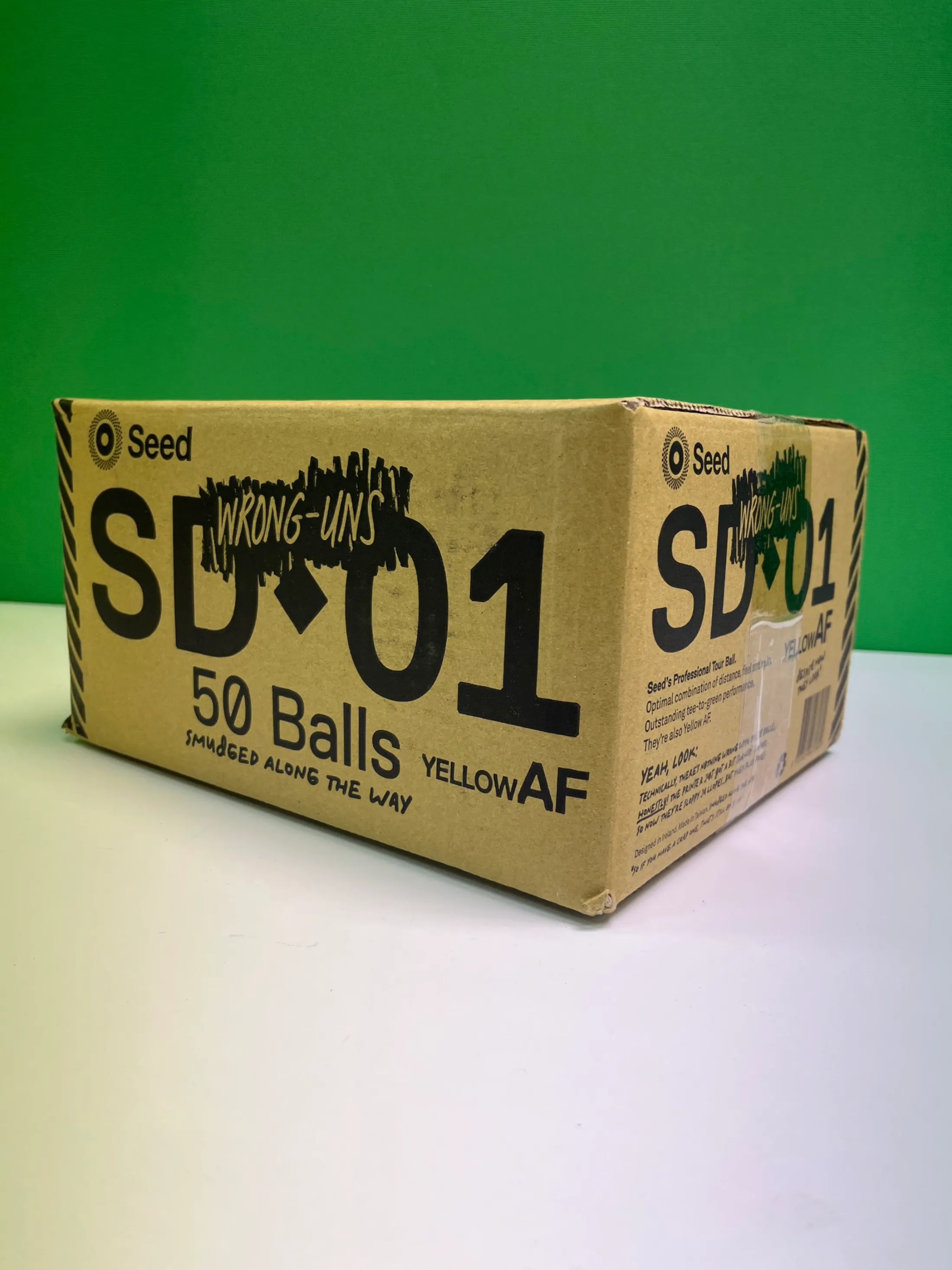 SD-01 Wrong-Uns - LOOSE GOLF BALLS