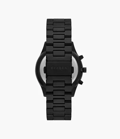 Skagen - Holst Chronograph Black Stainless Steel Watch