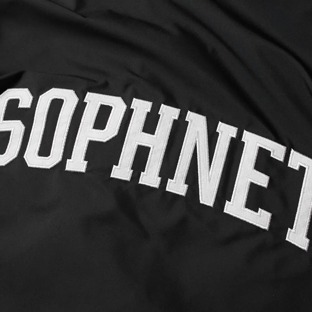 SOPHNET. Back Logo Coach BlousonBlack