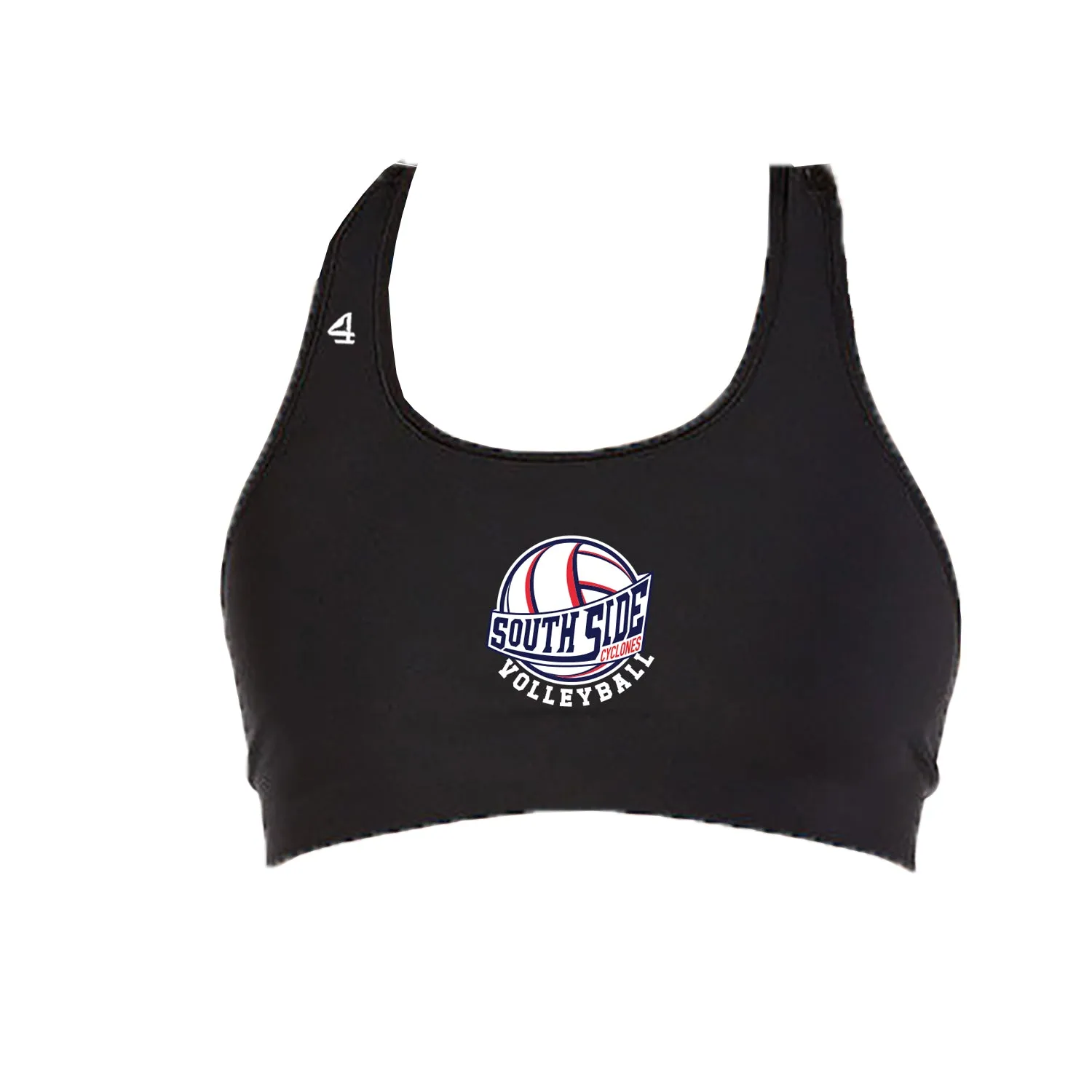 South Side High School Girls Volleyball womens sports bra