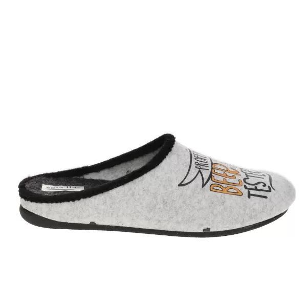 Sovella Men's Beer Tester Slipper Gray