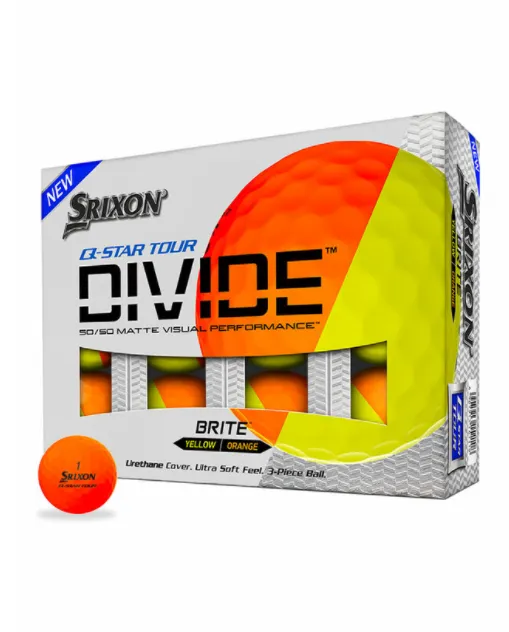 Srixon Q-Star Tour Divide Golf Balls