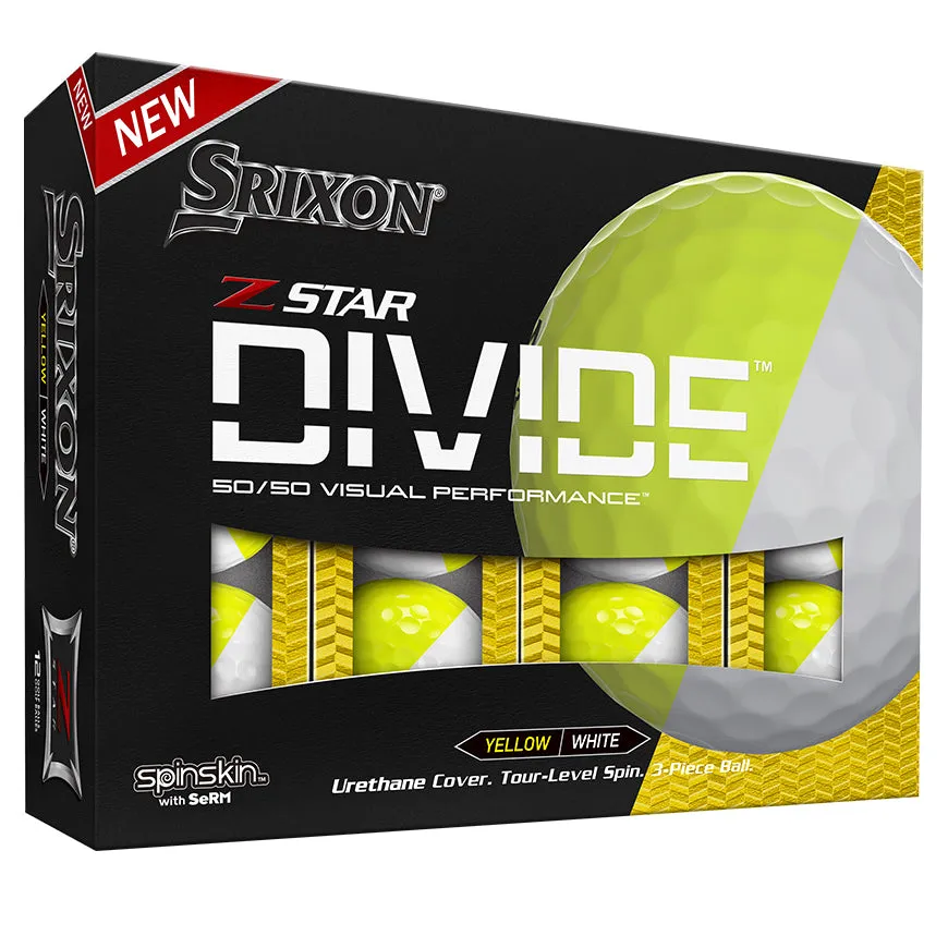 Srixon Z-Star Tour Divide Golf Balls