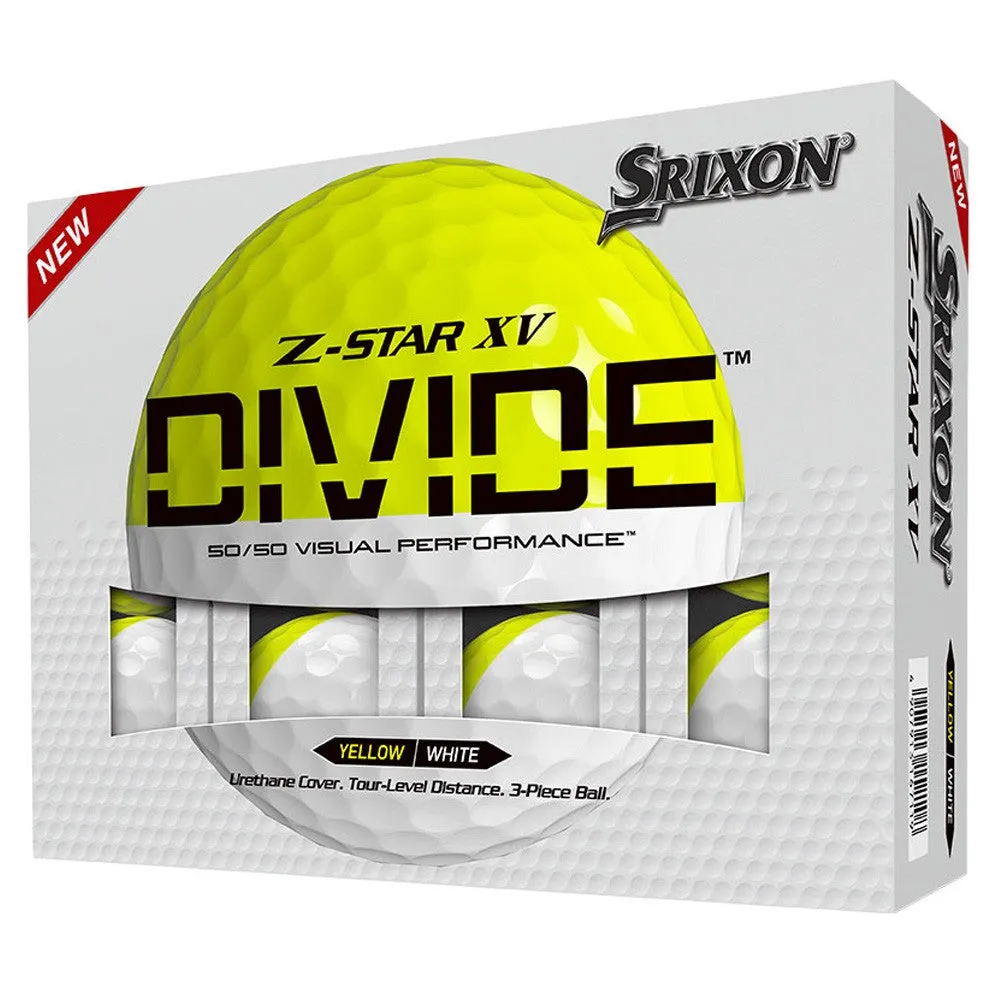 Srixon Z-Star XV 8 Divide Golf Balls 2023