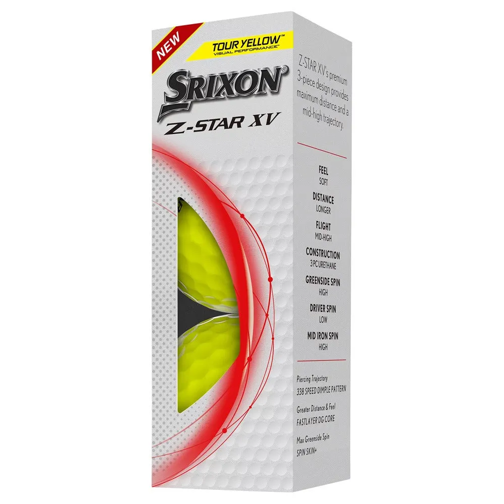 Srixon Z-Star XV 8 Golf Balls 2023