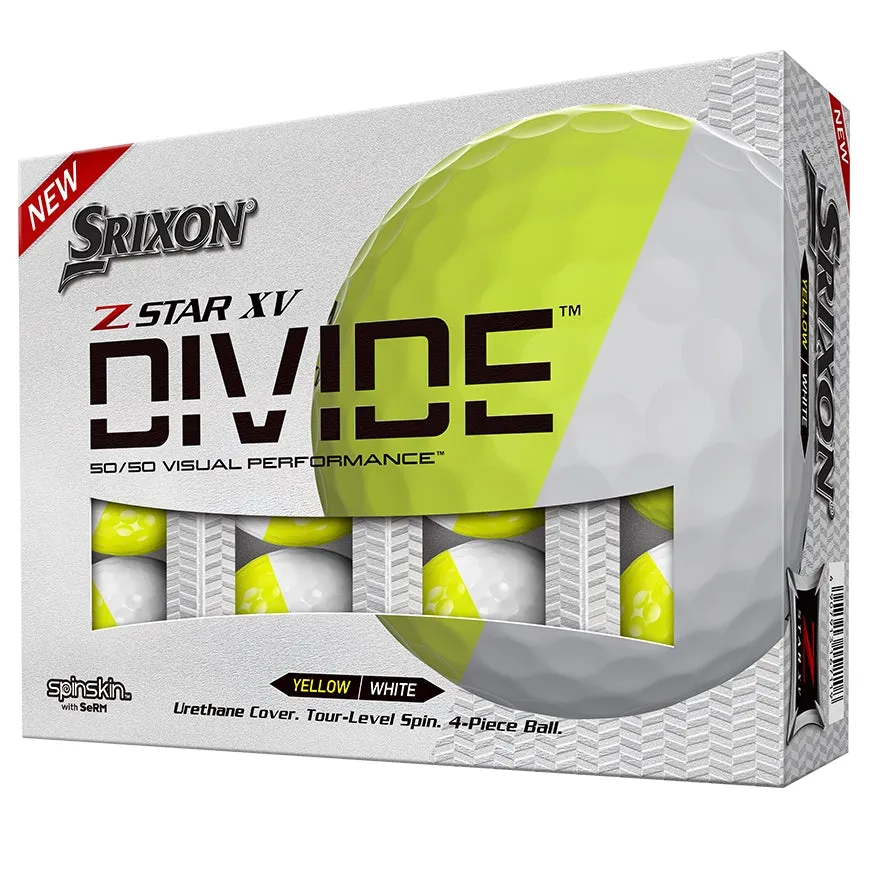 Srixon Z-Star XV Divide Golf Balls