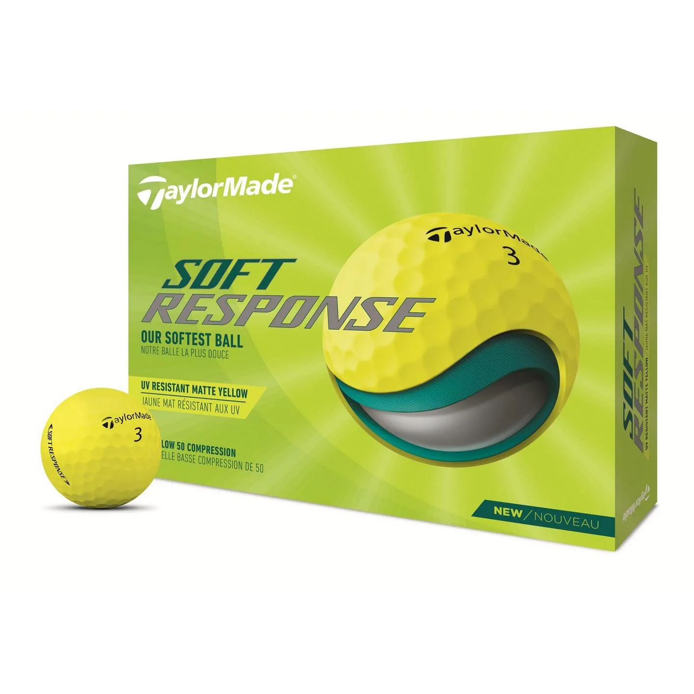 TaylorMade Soft Response Golf Balls 2022