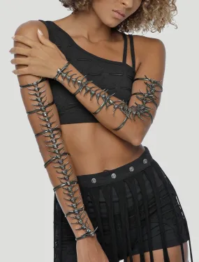 The Centipede Glove Long Bracelet by Costume Therapy